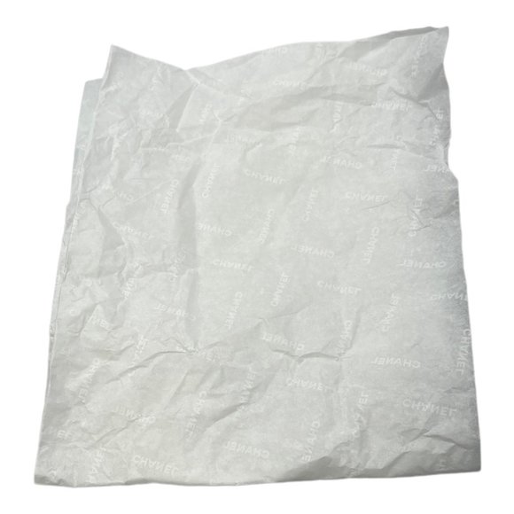 Chanel Gift Bag Set Authentic Pouch Tissue Paper and Gift Bag - Picture 4 of 9